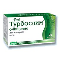 Турбослим Чай Очищение фильтрпакетики 2 г, 20 шт. - Боровск